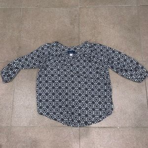 Black and White Francesca’s Top